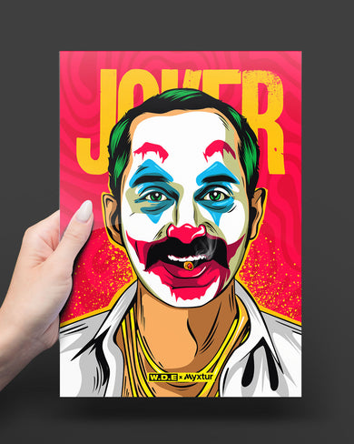 Joker Fafa [WDE] Metal Poster