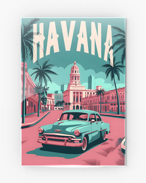 Havana Crisis [BREATHE] Metal Poster