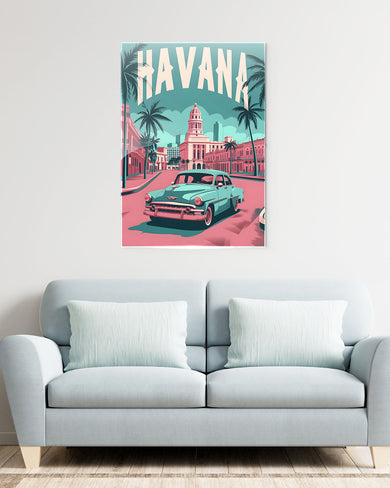 Havana Crisis [BREATHE] Metal Poster