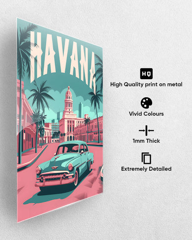 Havana Crisis [BREATHE] Metal Poster