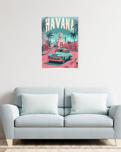 Havana Crisis [BREATHE] Metal Poster
