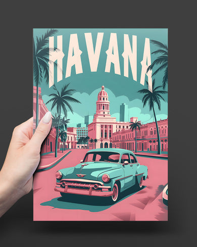 Havana Crisis [BREATHE] Metal Poster