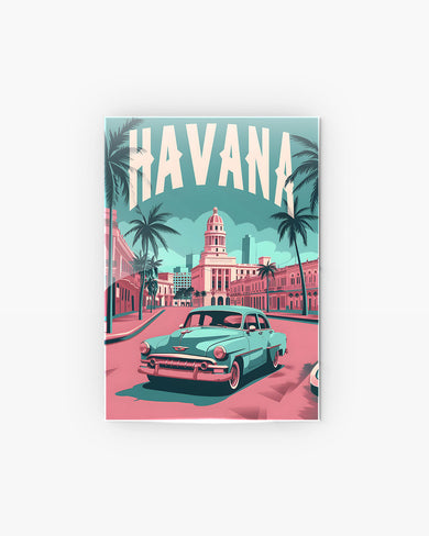Havana Crisis [BREATHE] Metal Poster