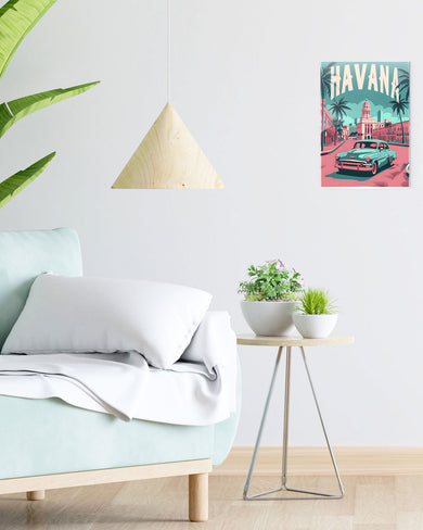 Havana Crisis [BREATHE] Metal Poster