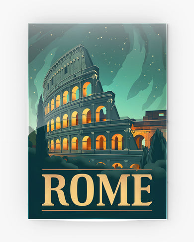 When in Rome [BREATHE] Metal Poster