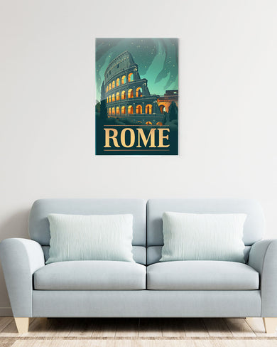 When in Rome [BREATHE] Metal Poster