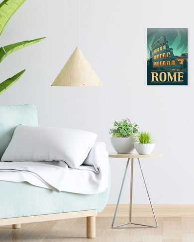 When in Rome [BREATHE] Metal Poster