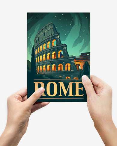 When in Rome [BREATHE] Metal Poster