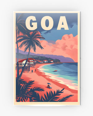 Goan Beaches [BREATHE] Metal Poster