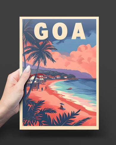 Goan Beaches [BREATHE] Metal Poster