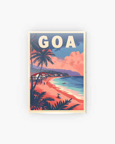 Goan Beaches [BREATHE] Metal Poster