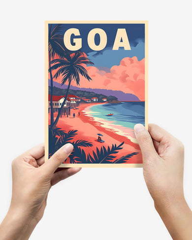 Goan Beaches [BREATHE] Metal Poster