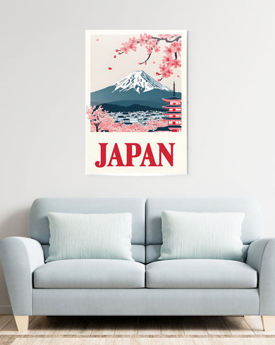 Mount Fuji [BREATHE] Metal Poster