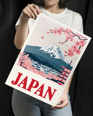 Mount Fuji [BREATHE] Metal Poster