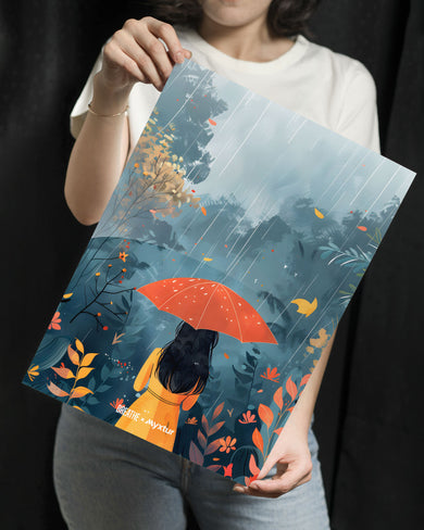Dont Rain on my Parade [BREATHE] Metal Poster