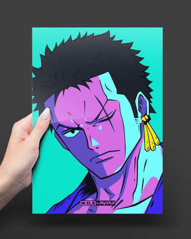 Pirate-Swordsman-[WDE] Metal Poster