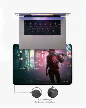 Cyber City Samurai Gaming Desk Mat XL 1