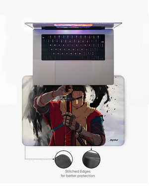 Blade Of Resolve Gaming Desk Mat XL 1