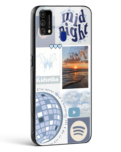 Mid Night Glass Case Phone Cover (Samsung)