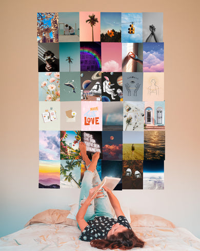 Minimalist Art Poster-Collage