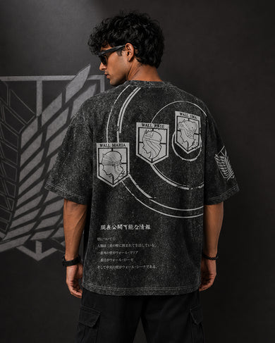Paradis Blueprint Oversized T-Shirt
