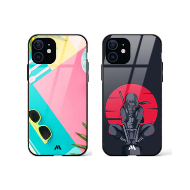 Itachi is Ready for a Vacation Glass Case Phone Cover Combo-(Apple)