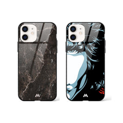 Morrison Tribute in Marble Glass Case Phone Cover Combo (Apple)
