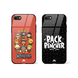 Strawhats Are All Back Benchers Glass Case Phone Cover Combo-(Apple)