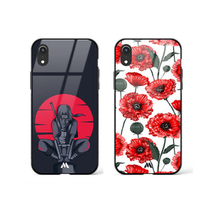 Wild Roses for Itachi Glass Case Phone Cover Combo-(Apple)