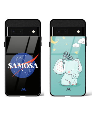 Time for Bed NASA Samosa Glass Case Phone Cover Combo (Google)