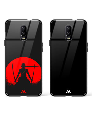 All-Black Roronoa Zoro Glass Case Phone Cover Combo-(OnePlus)