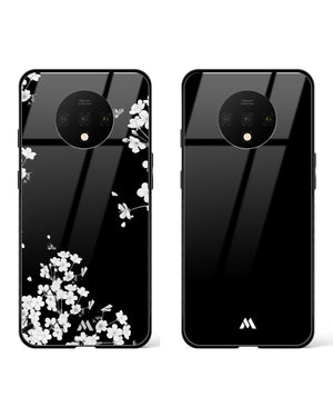 All Black Dahlias Glass Case Phone Cover Combo-(OnePlus)