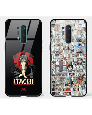 Manga for Itachi Eyes Glass Case Phone Cover Combo-(OnePlus)