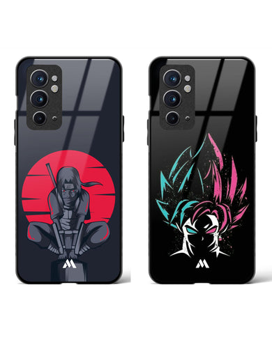 Goku-Vegeta Fusion Glass Case Phone Cover Combo-(OnePlus)