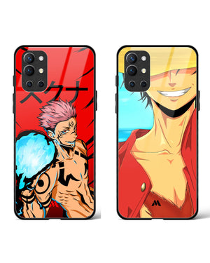 Pirate King's Pirate Curse Glass Case Phone Cover Combo-(OnePlus)