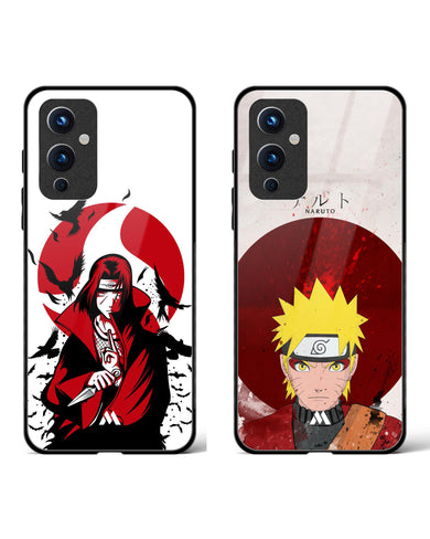 Sage Sharingan Mode Glass Case Phone Cover Combo-(OnePlus)