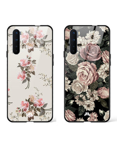 Floral Bride's Bouquet Glass Case Phone Cover Combo (OnePlus)