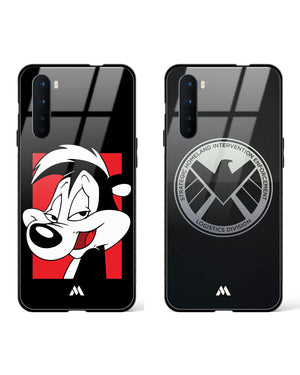 SHIELD with Looney Tunes Glass Case Phone Cover Combo (OnePlus)