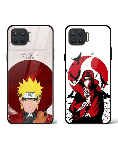 Sharingan Sage Mode Glass Case Phone Cover Combo-(Oppo)