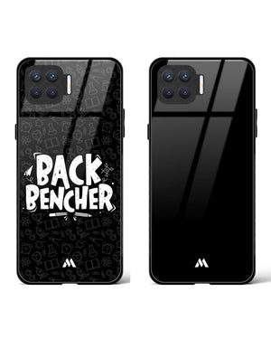 Black Bencher Fanatic Glass Case Phone Cover Combo-(Oppo)