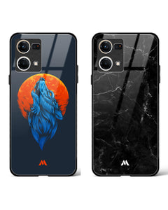 Marquina Howl Night Glass Case Phone Cover Combo (Oppo)