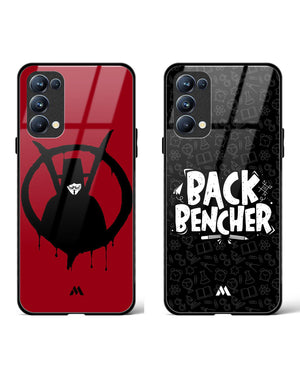 Back Veni Vendetta Glass Case Phone Cover Combo (Oppo)