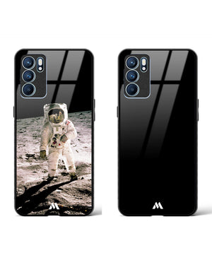 All Black Moon Glass Case Phone Cover Combo-(Oppo)