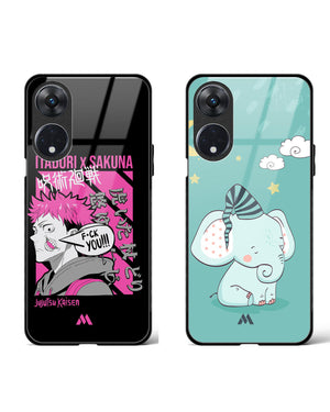 Time Itadori Sukuna Glass Case Phone Cover Combo-(Oppo)