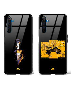 Zenitsu Naruto Kunai Glass Case Phone Cover Combo-(Realme)