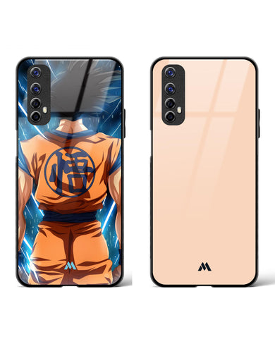 Opaline Son Goku Glass Case Phone Cover Combo-(Realme)