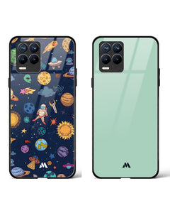 Russian Space Frenzy Glass Case Phone Cover Combo (Realme)
