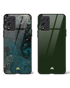 Floating Seaweed Redis Green Glass Case Phone Cover Combo (Realme)