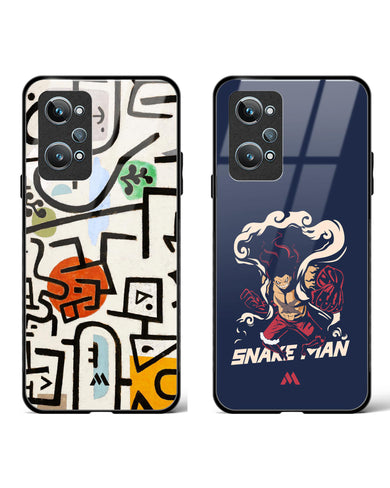 Snakeman-Luffy Rich-Port Glass Case Phone Cover Combo-(Realme)