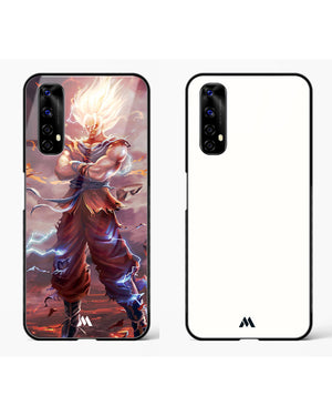 White Vanilla Super Saiyan Glass Case Phone Cover Combo-(Realme)